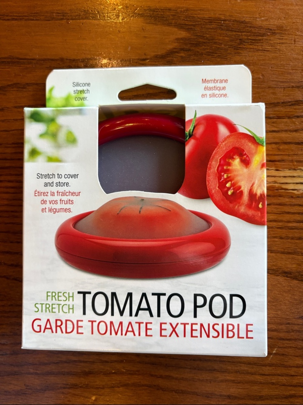 Joie Silicone Tomato Pod in Red NIB